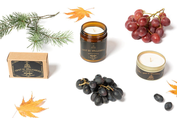 TIPSY in WILLAMETTE | Amber, Vanilla, Blackberry | Soy Candle Candle Wooly Beast Naturals