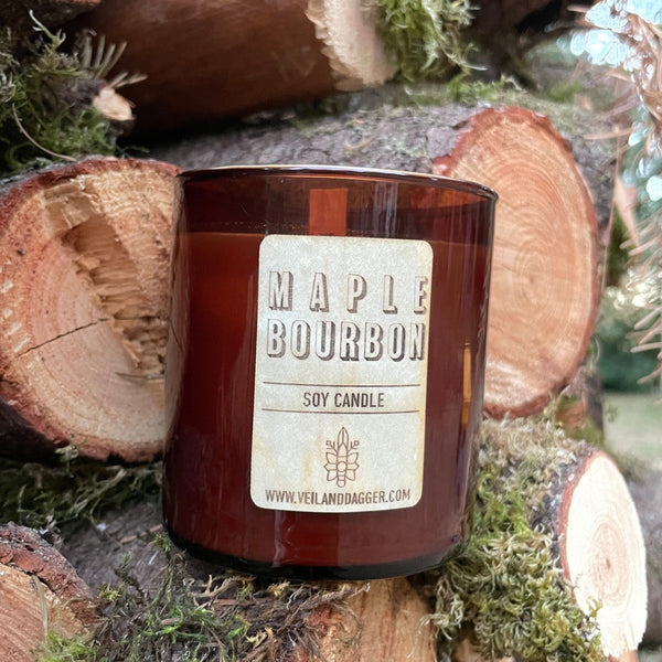 Maple Bourbon Soy Candle