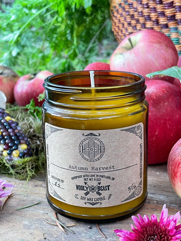 Autum Harvest | Seasonal Soy Candle Candle Wooly Beast Naturals