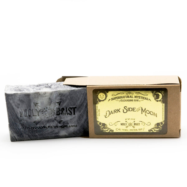 DARK SIDE OF THE MOON Natural Soap | Peppermint and Anise Soap Wooly Beast Naturals