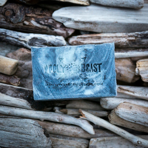 DARK SIDE OF THE MOON Natural Soap | Peppermint and Anise Soap Wooly Beast Naturals