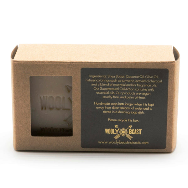 DIRTY HIPSTER Natural Soap | Patchouli, Cedarwood, Tobacco, Bergamot Soap Veil & Dagger