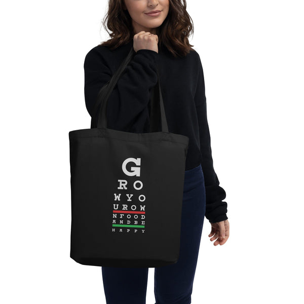 Eye Chart Eco Tote Bag