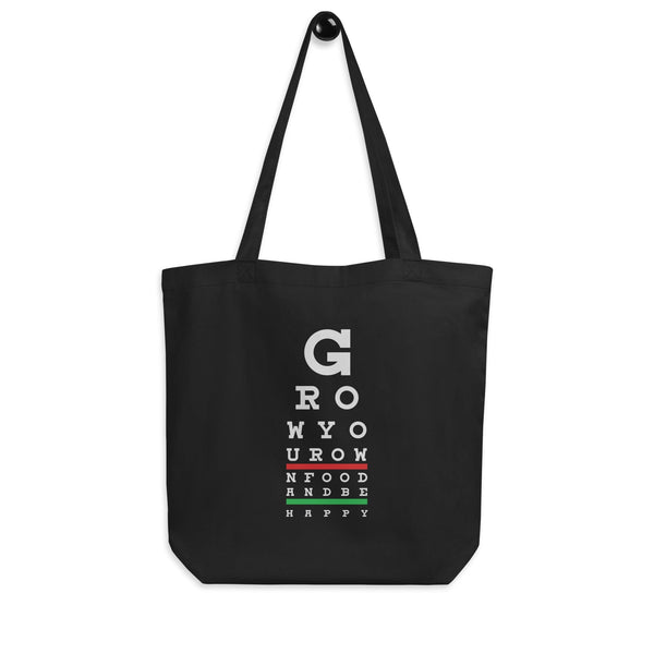 Eye Chart Eco Tote Bag
