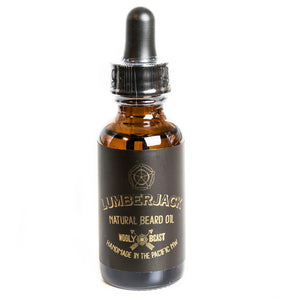 LUMBERJACK Beard Oil | Pine & Cedarwood Beard Oil Wooly Beast Naturals