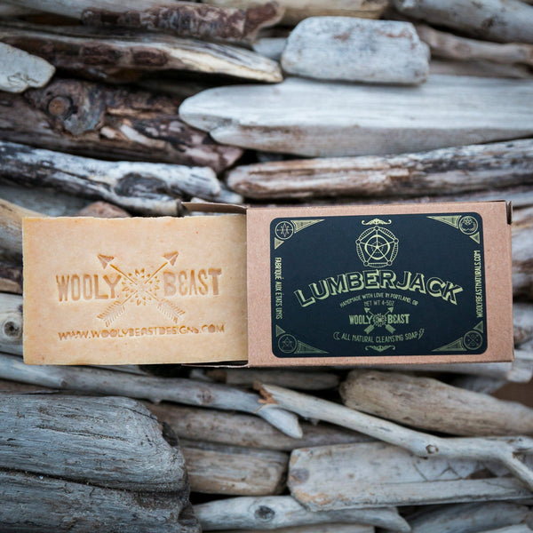 LUMBERJACK Natural Soap | Pine and Cedarwood Soap Wooly Beast Naturals
