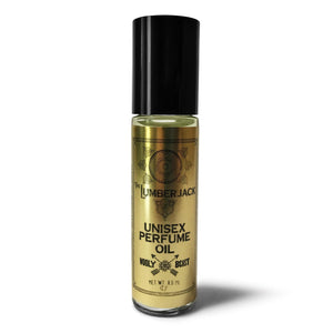 LUMBERJACK Scented Body Fragrance Oil | Pine & Cedarwood Perfume Oils Wooly Beast Naturals Lumberjack