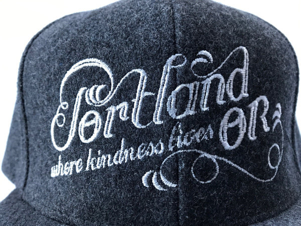 Portland, Oregon Trucker Hat by Wooly Beast hats Wooly Beast Naturals