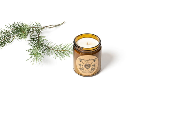 SALTED CARAMEL ICE CREAM | Soy Candle Candle Wooly Beast Naturals