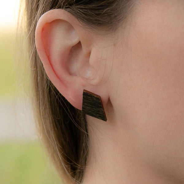 Simple Geometric Stud Earrings Jewelry Veil+Dagger