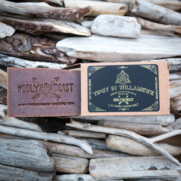 TIPSY in WILLAMETTE Natural Soap | Amber, Vanilla, Blackberry Soap Wooly Beast Naturals