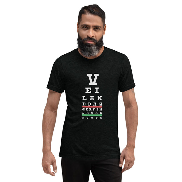 Eye Chart Mens Tee by Veil & Dagger