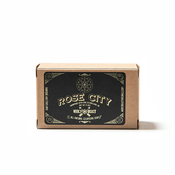 ROSE CITY Natural Soap | Fresh Cut Roses Soap Wooly Beast Naturals 