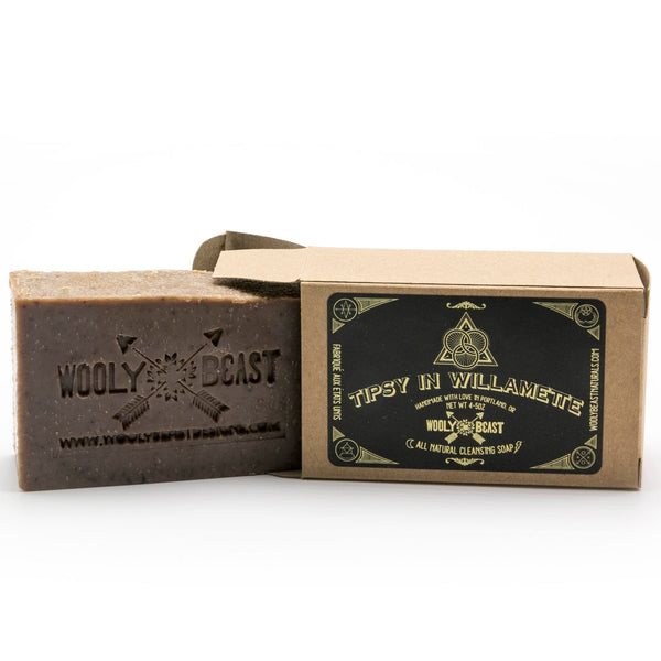 TIPSY in WILLAMETTE Natural Soap | Amber, Vanilla, Blackberry Soap Wooly Beast Naturals 